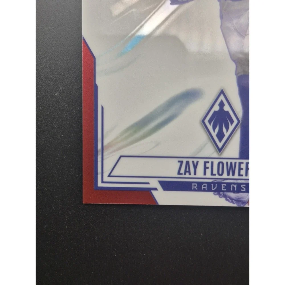 2023 Panini Phoenix Zay Flowers #CON-12‎ Contours Red /199 (RC) Baltimore Ravens